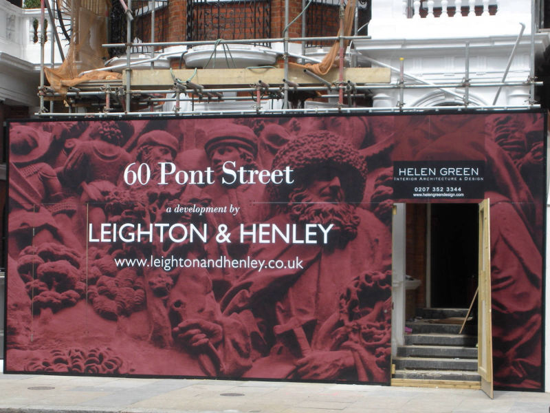 Site hoarding boards