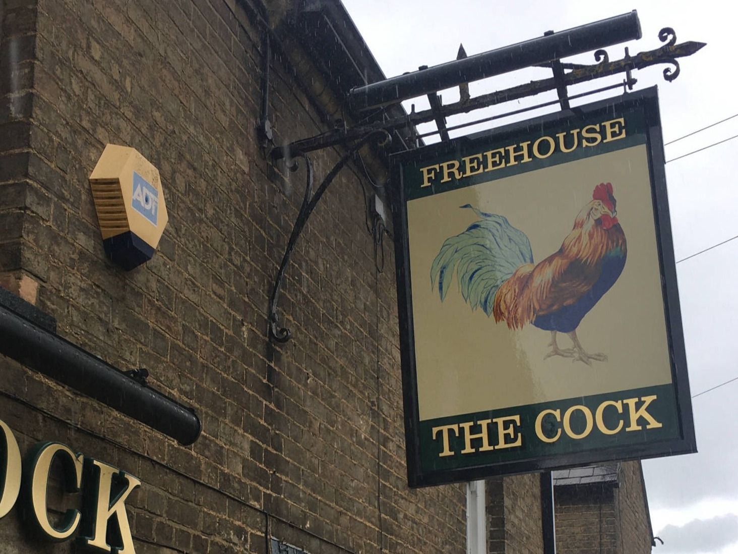 Pub hand painted pictorials